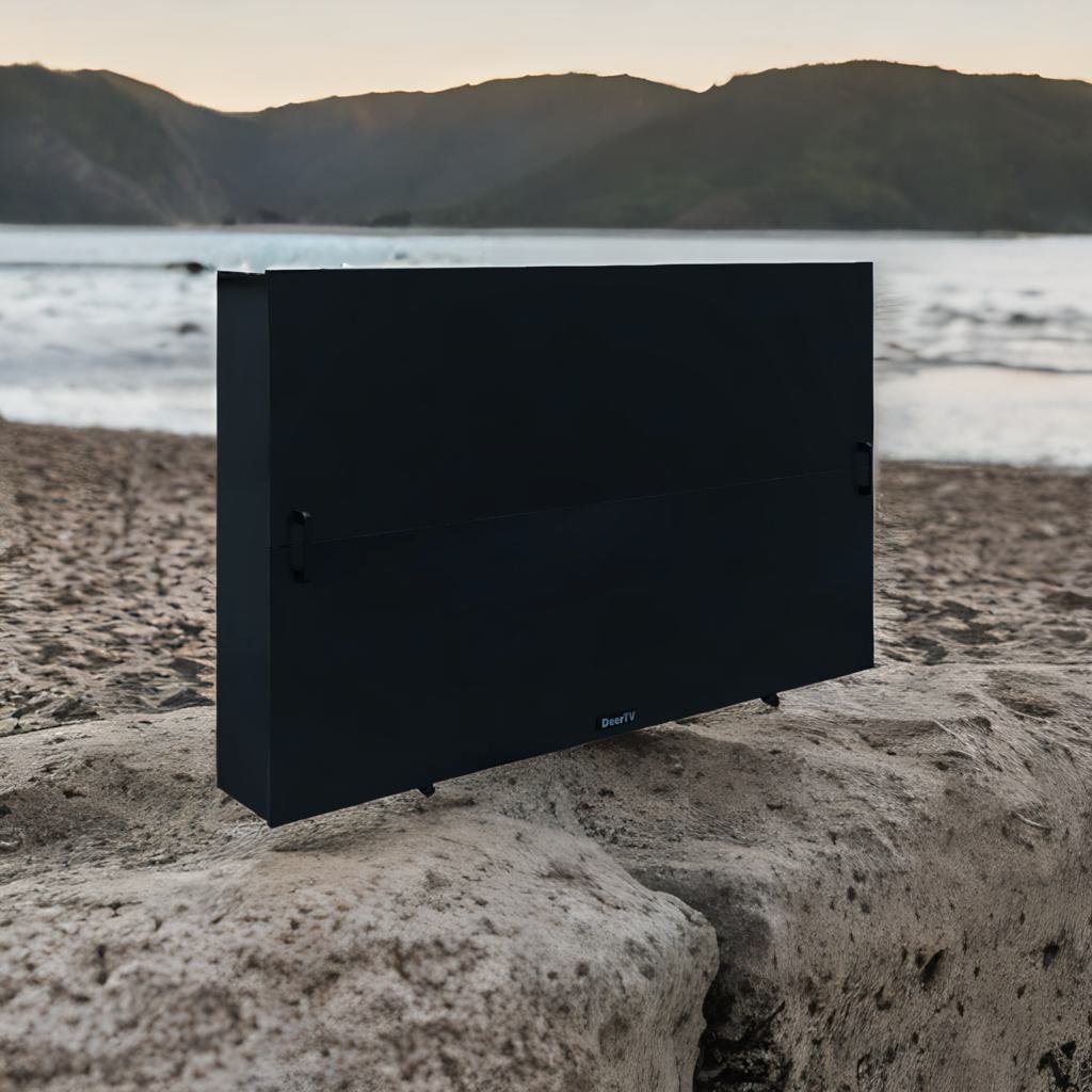 How to use a regular TV for outdoors. DeerTV