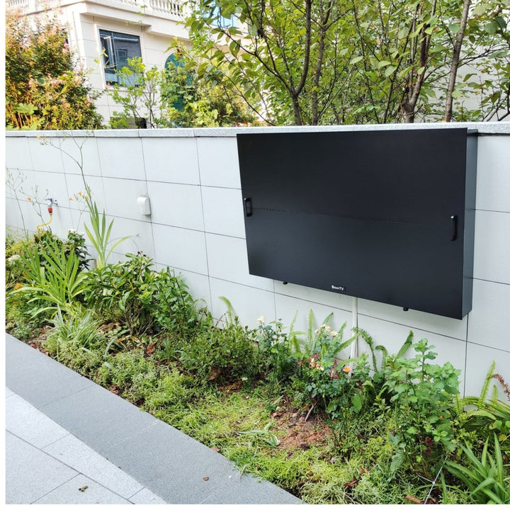 DeerTV.Lite 43" Metal Outdoor TV Cabinet Waterproof TV Cover - No Window - DeerTV
